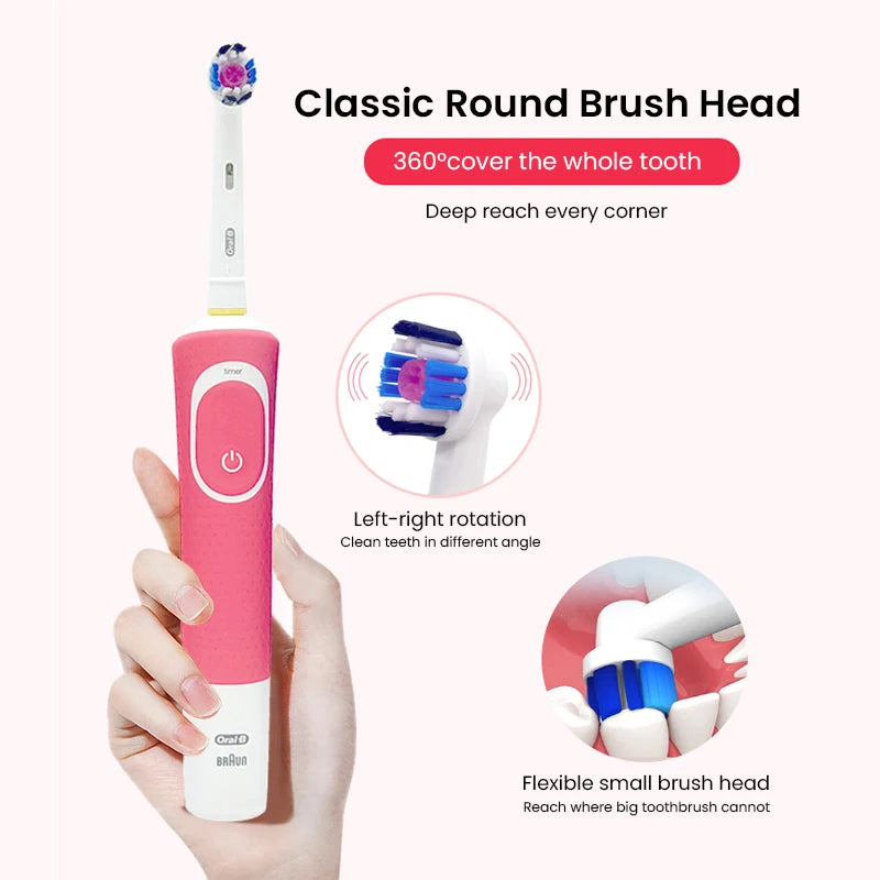 Oral B D100 Electric Toothbrush for Deep Cleaning - Smarsty