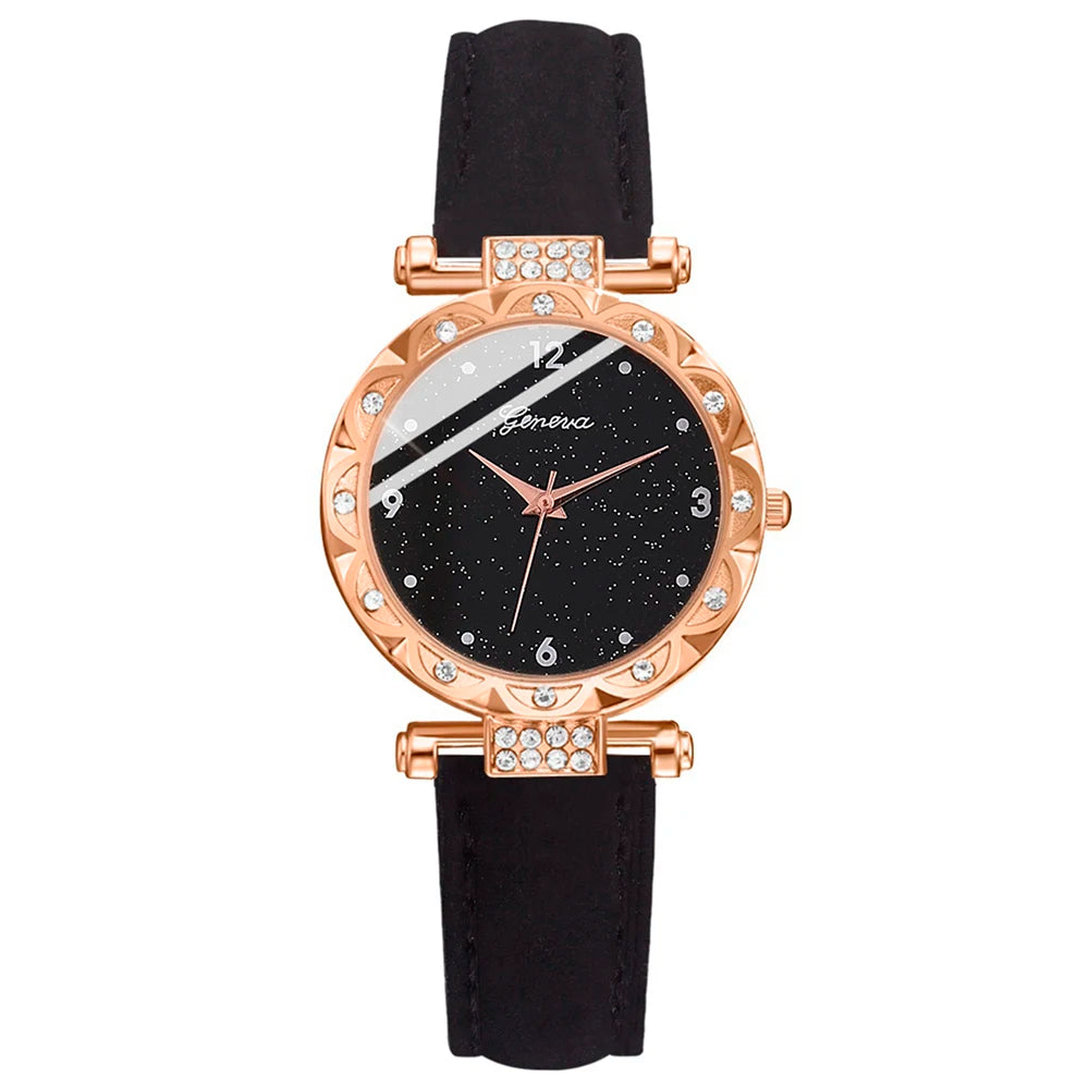 Luxury Rhinestone Women Watches Set for Elegant Style - Smarsty