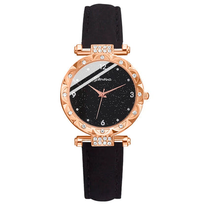 Luxury Rhinestone Women Watches Set for Elegant Style - Smarsty