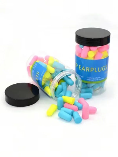 Ear Plugs Earplugs Noise Reduction Ear Plug Foam Oordopjes Slapen Sleep Anti Noise Reduction Music Cancelling Insulation Earplug - Smarsty