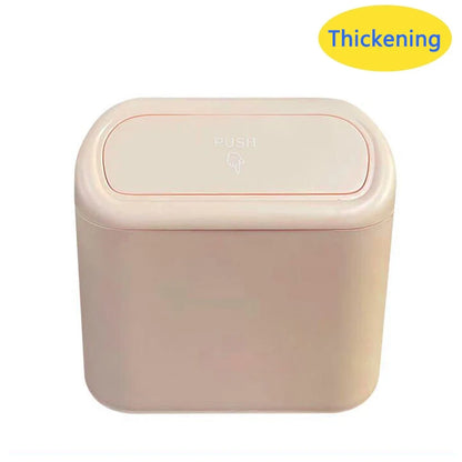 Portable Hanging Car Trash Can With Lid For Car Use - Smarsty
