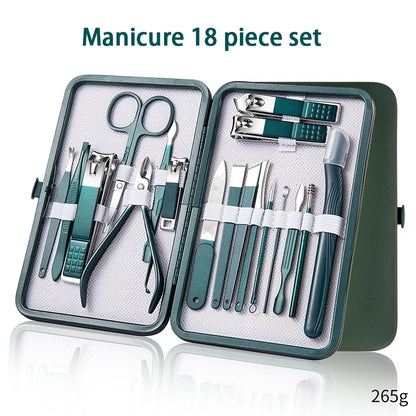 Ouriner Portable Manicure Set with Sharp Nail Clippers - Smarsty
