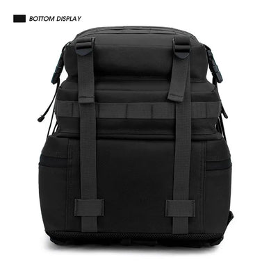 50L Tactical Backpack Men's Travel Large Capacity Rucksacks Men Waterproof Outdoor Sports Multi-functional Bags - Smarsty