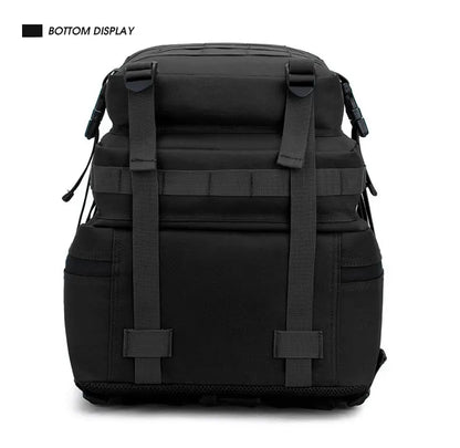 50L Tactical Backpack Men's Travel Large Capacity Rucksacks Men Waterproof Outdoor Sports Multi-functional Bags - Smarsty
