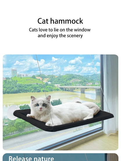 Ultra Soft Cat Window Hammock Bed for Cozy Naptime - Smarsty