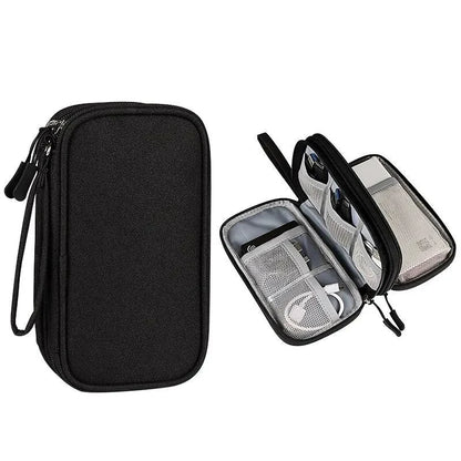 Portable Travel Cable Organizer Bag With Multi Layer - Smarsty