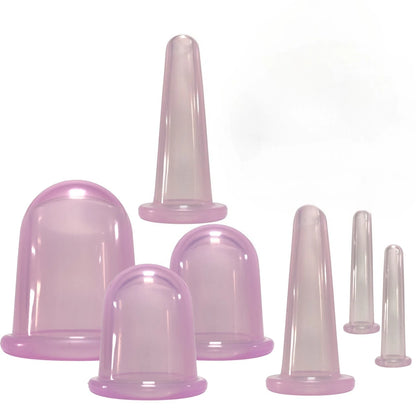 Silicone Vacuum Cupping Massage Jars for Anti Cellulite - Smarsty