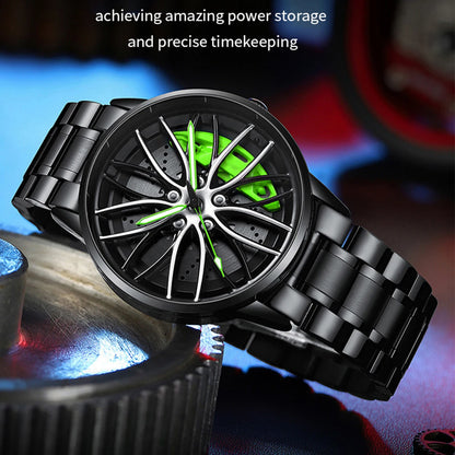 2024 New VA VA VOOM Black Stainless Steel Sports Watch - Smarsty