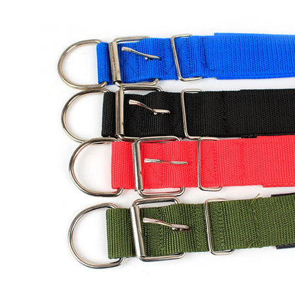 Solid Nylon Dog Collar for All Breeds and Durability - Smarsty