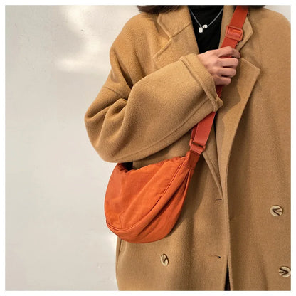 Casual Nylon Crossbody Bag for Women Large Capacity - Smarsty