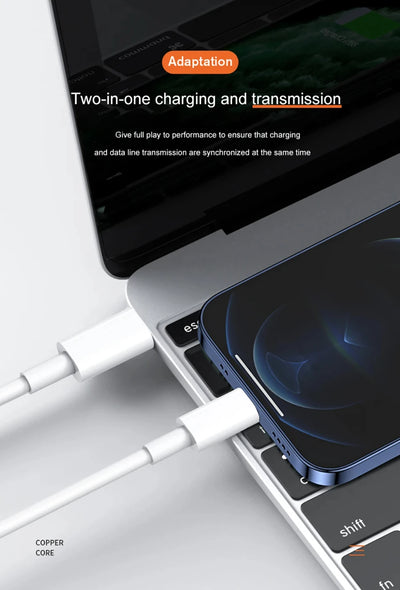 20W PD USB to Lighting USB C to Lighting Fast Charger Cable For Apple iPhone 14 13 12 11 Pro Max X XR Plus iPad Data Sync Line - Smarsty