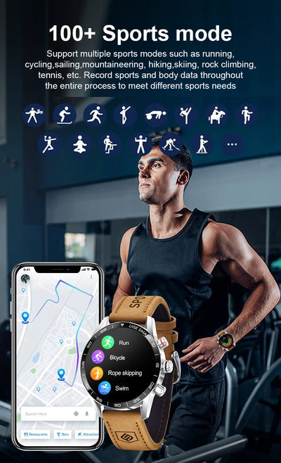 Rugged Military GPS Smart Watch for Men - Smarsty