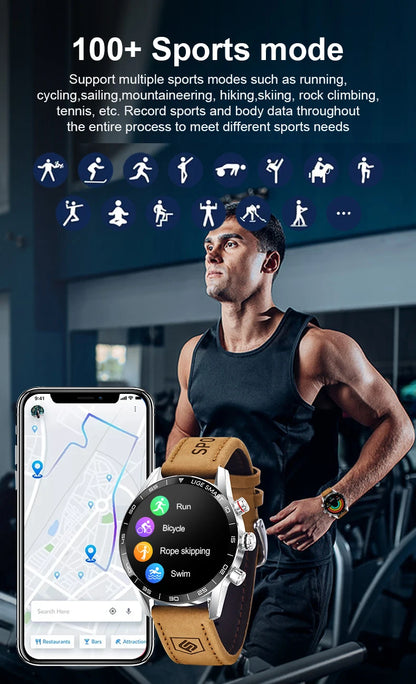 Rugged Military GPS Smart Watch for Men - Smarsty
