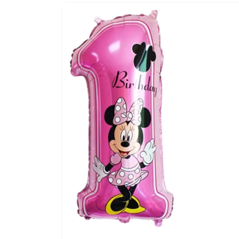 Minnie Mouse Birthday Party Disposable Tableware Set - Smarsty