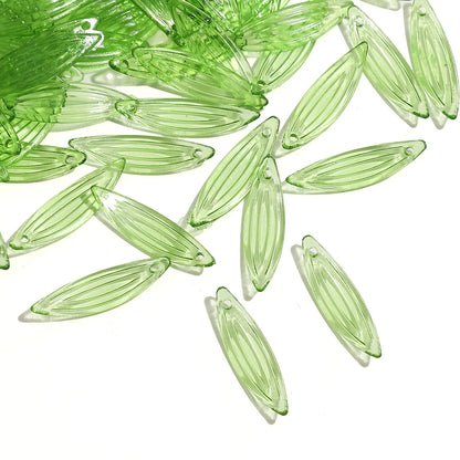 Acrylic Tree Leaf Beads For Handmade DIY Jewelry Set - Smarsty