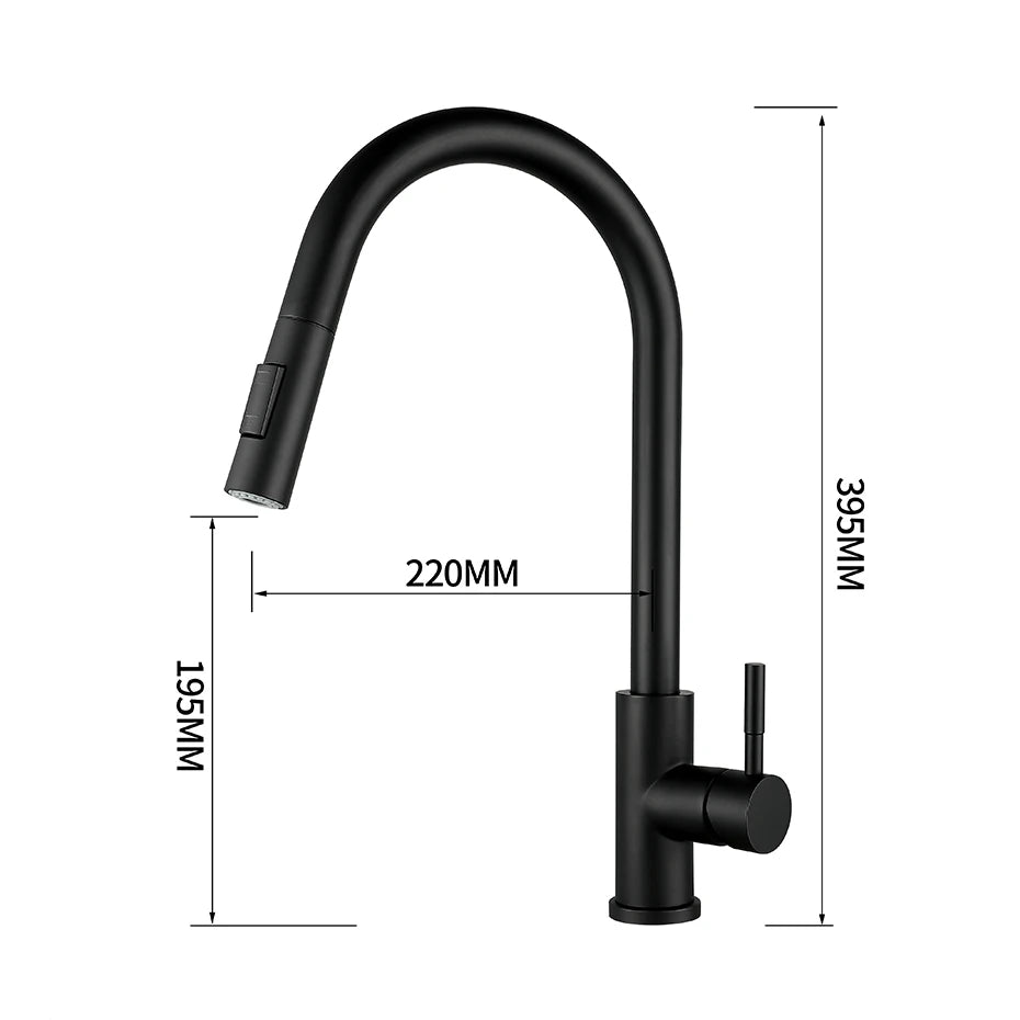 Smart Touch Kitchen Faucet with Sensor Control - Smarsty