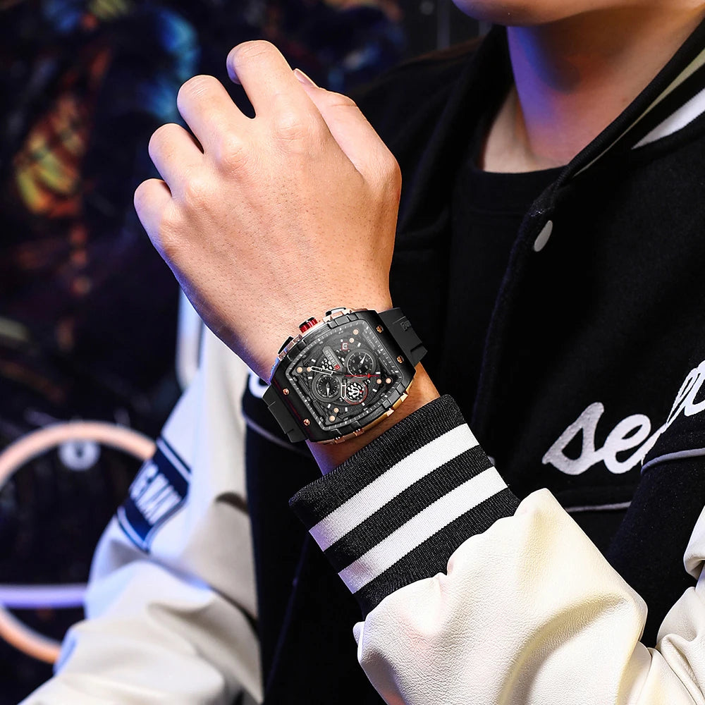 Luxury Waterproof Men's Quartz Chronograph Watch - Smarsty