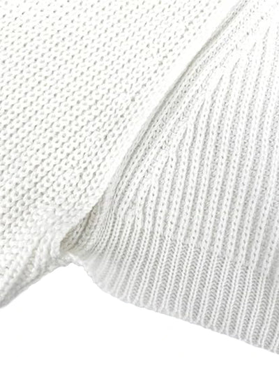 Shrug Raglan Sleeve Open Front Cardigan Elegant Solid Color Ribbed Knitted Cardigan For Spring & Fall Women's Clothing - Smarsty