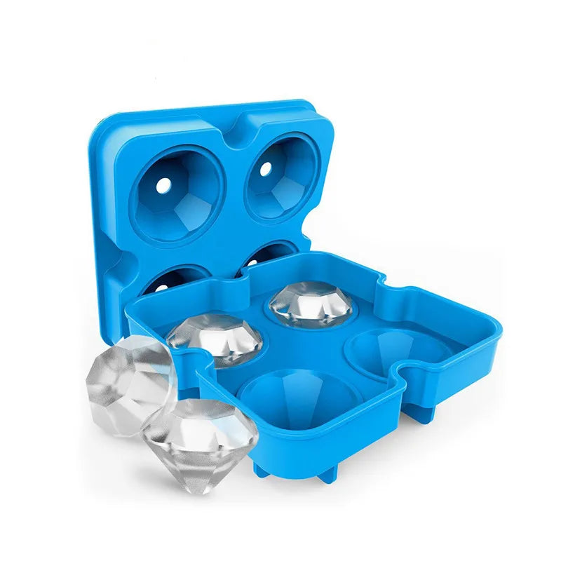 Unique Diamond-Shaped Ice Cube Tray for Home Use - Smarsty
