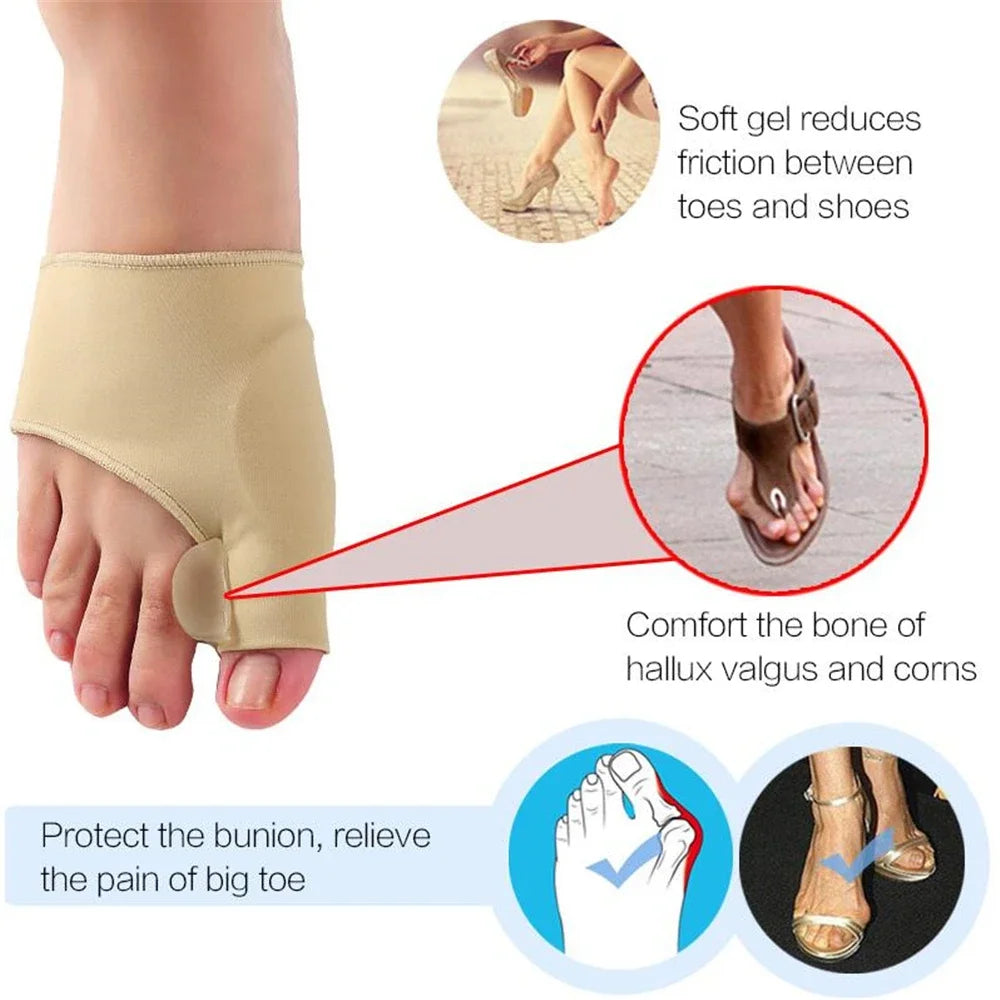 Toe Separator Bunion Corrector for Foot Pain Relief - Smarsty