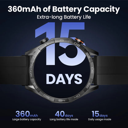 Haylou Solar 5 Smartwatch with Voice Calling and AMOLED Display - Smarsty