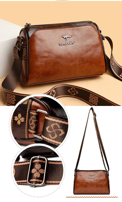 Womens Shoulder Bag Retro Pillow Crossbody Large Capacity - Smarsty