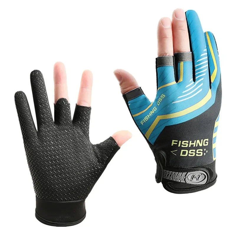 Men's Summer Fishing Gloves Breathable Anti Slip Protection - Smarsty