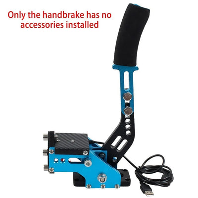 USB Handbrake SIM For G25/27/29 T300 T500 PC Racing Games Fanatecosw Dirt Rally Hand Brake System Red Black Blue HB-1009 - Smarsty