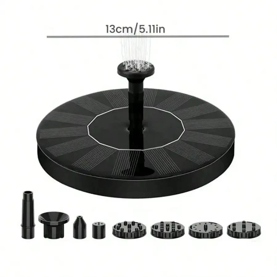 Solar Powered Mini Water Fountain for Bird Baths - Smarsty