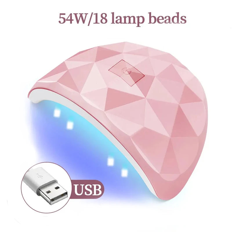 LULAA 88W Nail Dryer Lamp With Eye Protection - Smarsty