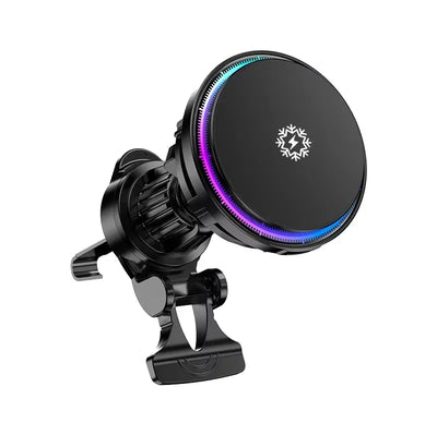 Ice Cooling Magnetic Wireless Car Charger Stand For iPhone - Smarsty