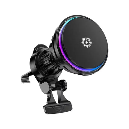 Ice Cooling Magnetic Wireless Car Charger Stand For iPhone - Smarsty