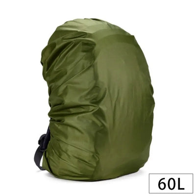 60L Waterproof Backpack Cover Dustproof Rain Cover For Backpack Rainproof Cover Outdoor Camping Hiking Climbing Bag by Smarsty