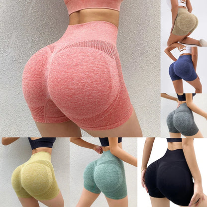Women Shorts Sports For Women New Cycling Jogging Fitness High Waist Push Up Gym Shorts Leggings Women Yoga Clothing - Smarsty