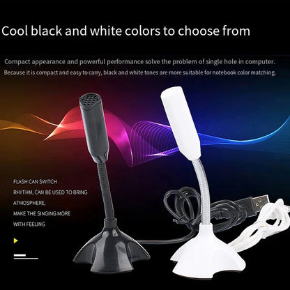 Professional Adjustable USB Microphone for Clear Gaming and Streaming - Smarsty