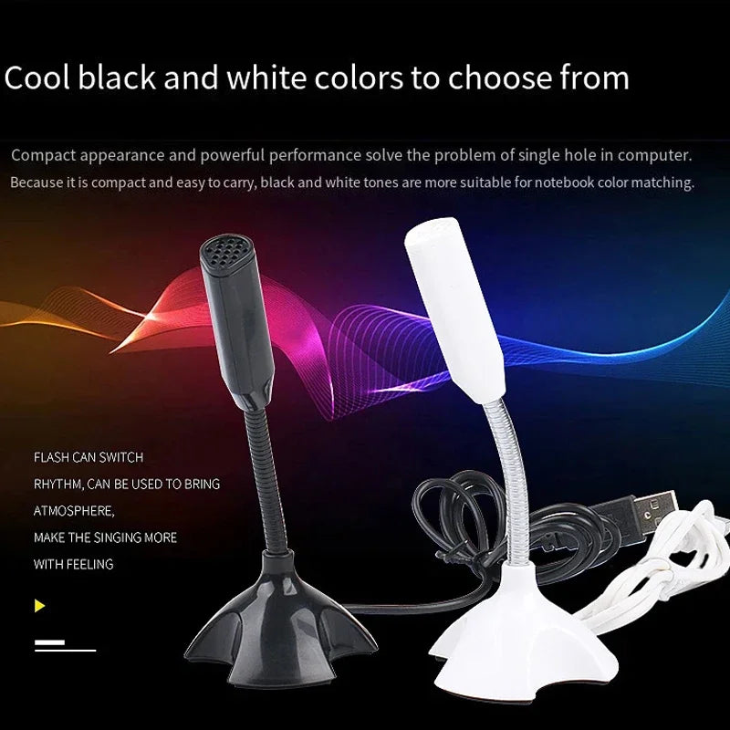 Professional Adjustable USB Microphone for Clear Gaming and Streaming - Smarsty