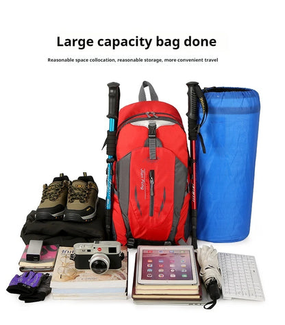 Outdoor Travel Backpack Big Capacity Fashion Travel Backpacks Men Climbing Travel Backpack Classic Sport Travel Backpacks - Smarsty