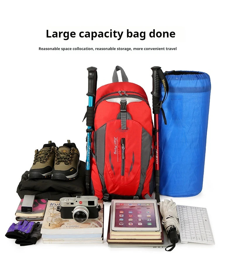 Outdoor Travel Backpack Big Capacity Fashion Travel Backpacks Men Climbing Travel Backpack Classic Sport Travel Backpacks - Smarsty