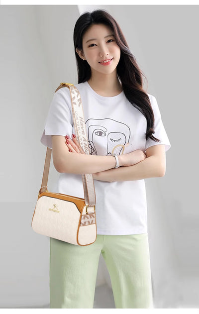 Women Shoulder Bag Crossbody Purse Slim Small Square Satchel - Smarsty