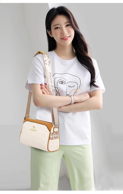 Women Shoulder Bag Crossbody Purse Slim Small Square Satchel - Smarsty