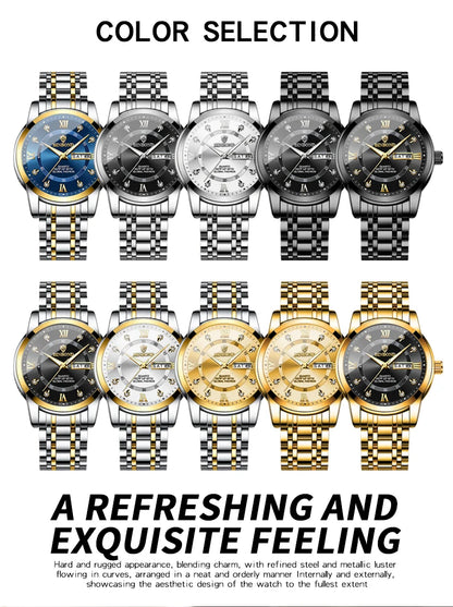 Luxury Waterproof Diver Watch for Men 30ATM - Smarsty