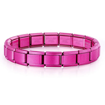 Stainless Steel Elastic Italian Link Bracelet Durable Charm Bangle - Smarsty