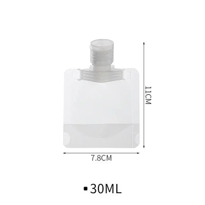 Travel Size Leak Proof Squeeze Pouches for Cosmetics - Smarsty