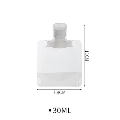 Travel Size Leak Proof Squeeze Pouches for Cosmetics - Smarsty