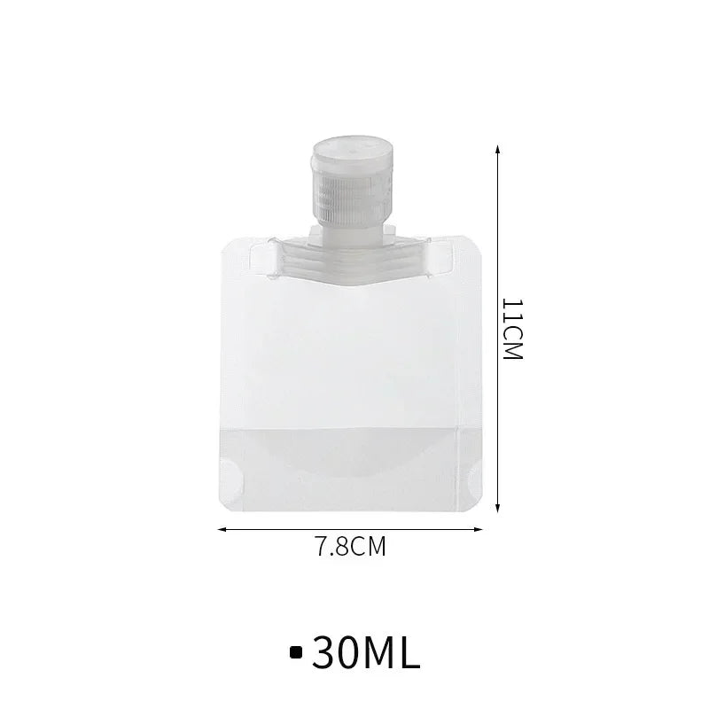 Travel Size Leak Proof Squeeze Pouches for Cosmetics - Smarsty