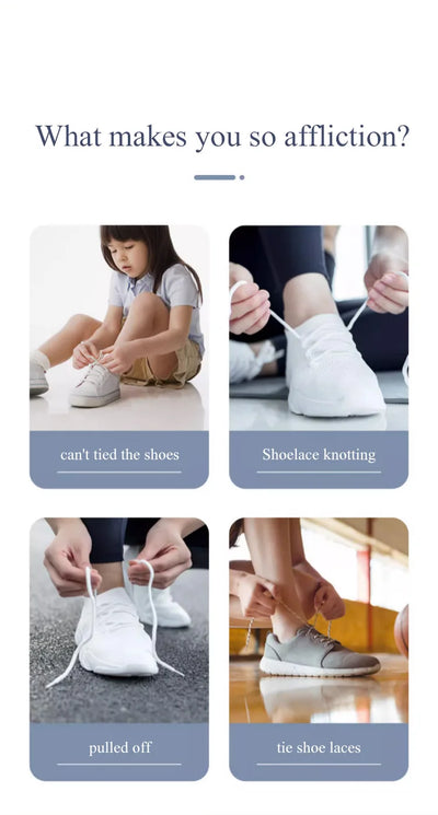 8mm No Tie Shoe Laces Press Lock Shoelaces Without Ties Elastic Laces Sneaker Kids Adult Widened Flat Shoelace for Shoes - Smarsty