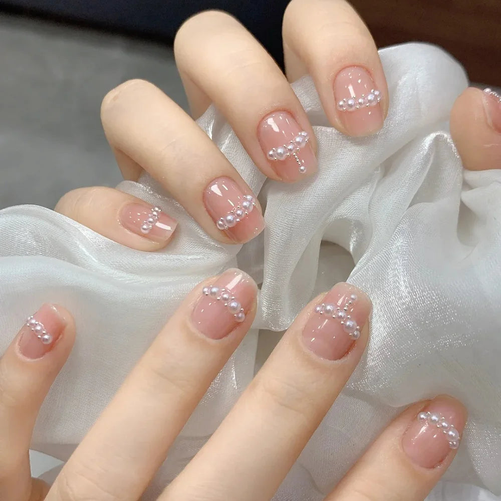 Half Round Pearl Beads for Stunning Nail Art - Smarsty