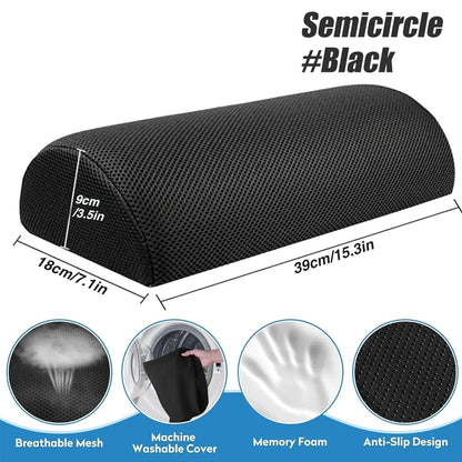 Ergonomic Memory Foam Foot Rest for Office Comfort - Smarsty