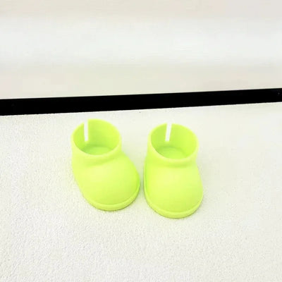 (Shoes Only)17cm Labubu Accessories Shoes Dolls Can Wear Shark Slippers Fun and Stylish Casual Shoes for Playtime by Smarsty