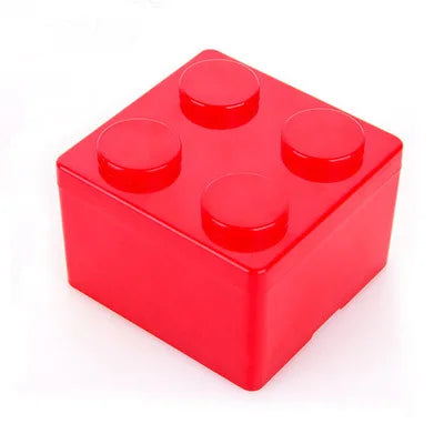 Building Block Storage Box Creative Plastic Storage Box Saving Space Storage Organizers Desktop Office Storage Supplie Kids Gift